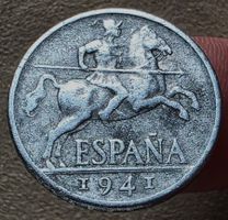 SPANIEN 10 CENTIMOS 1941