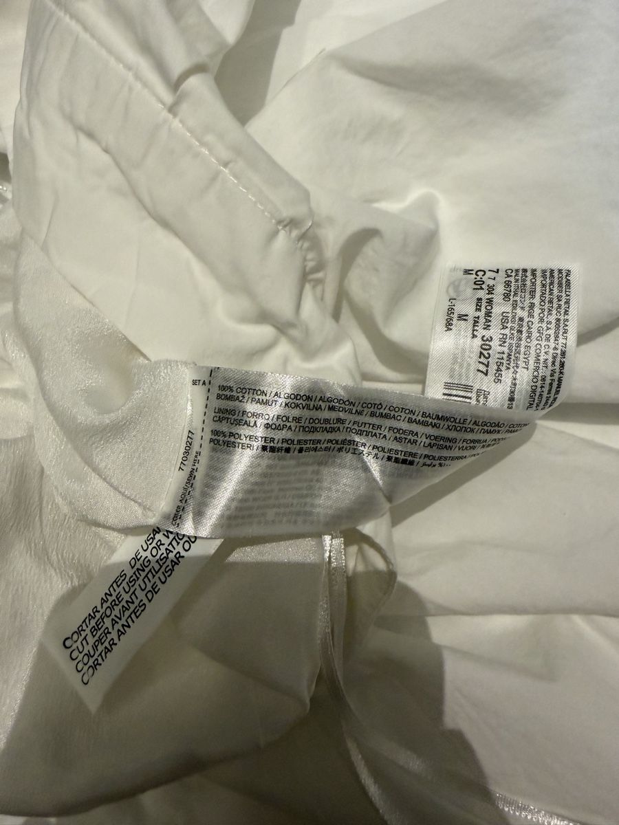 Mango Gonne: Jupe MNG blanche taille M bon état – Nuovo (secondo la descrizione) da Puidoux venduto da shi_rgk7 2
