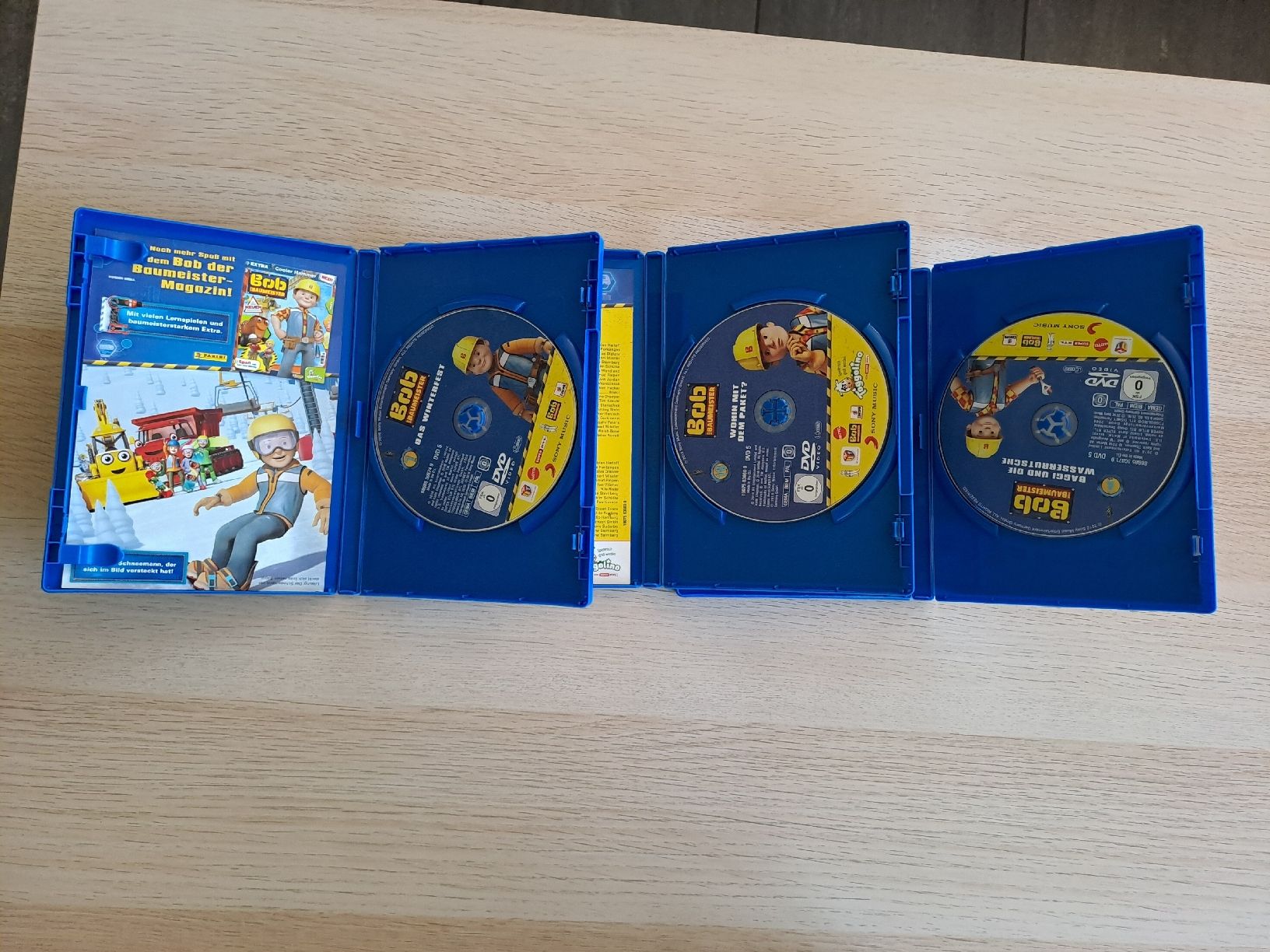 Tutti i DVDs: 3 DVD von Bob der Baumeister – Usato da Rothenburg venduto da 123odermatt 2