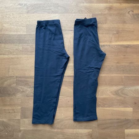 Leggins-Paket (2x 3/4-Länge), blau, Gr. 170