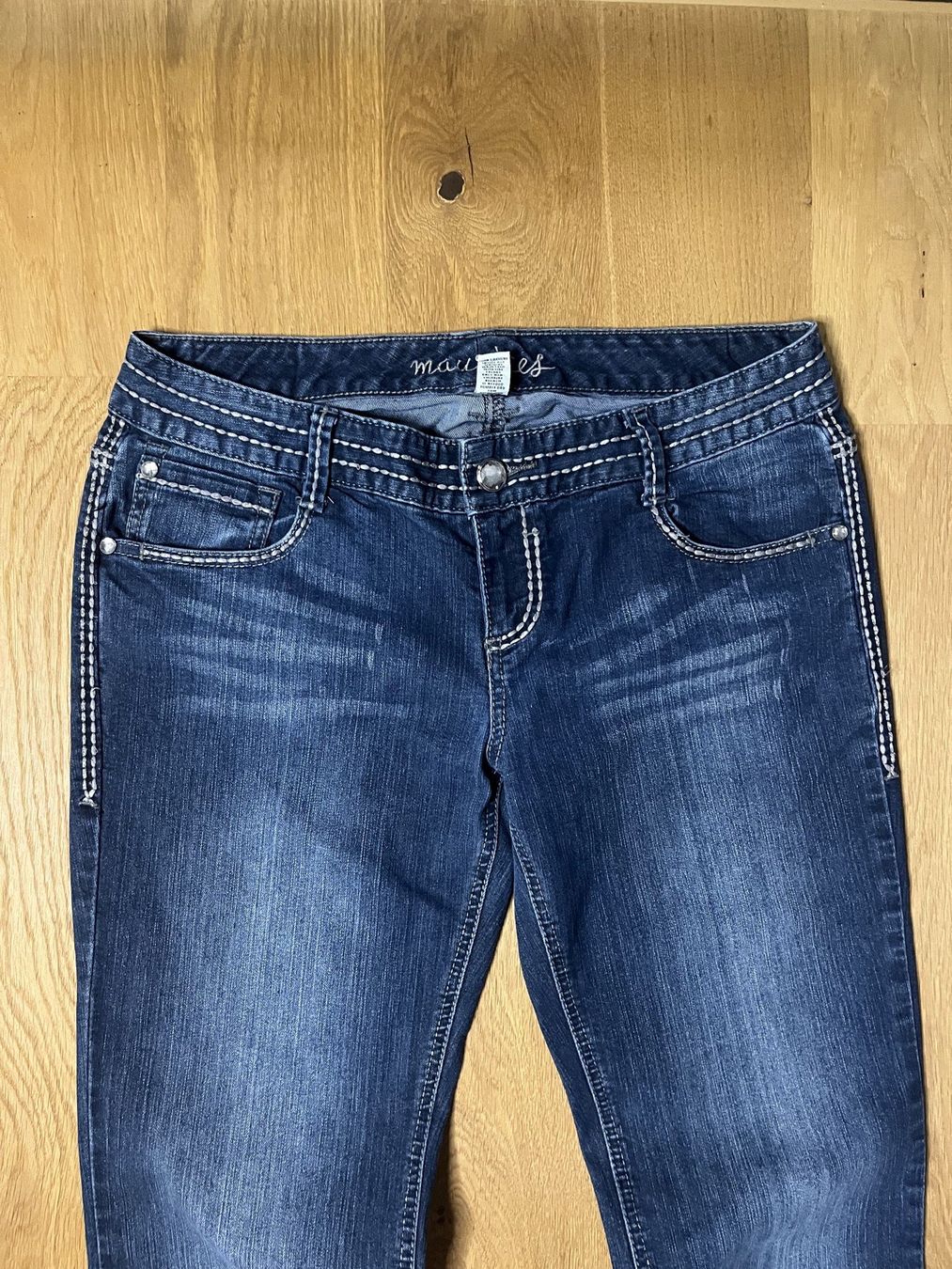 Jeans: Y2K Bootcut Jeans Gr. L dunkelblau – Neu (gemäss Beschreibung) aus Siggenthal Station von tha_2yxs 2