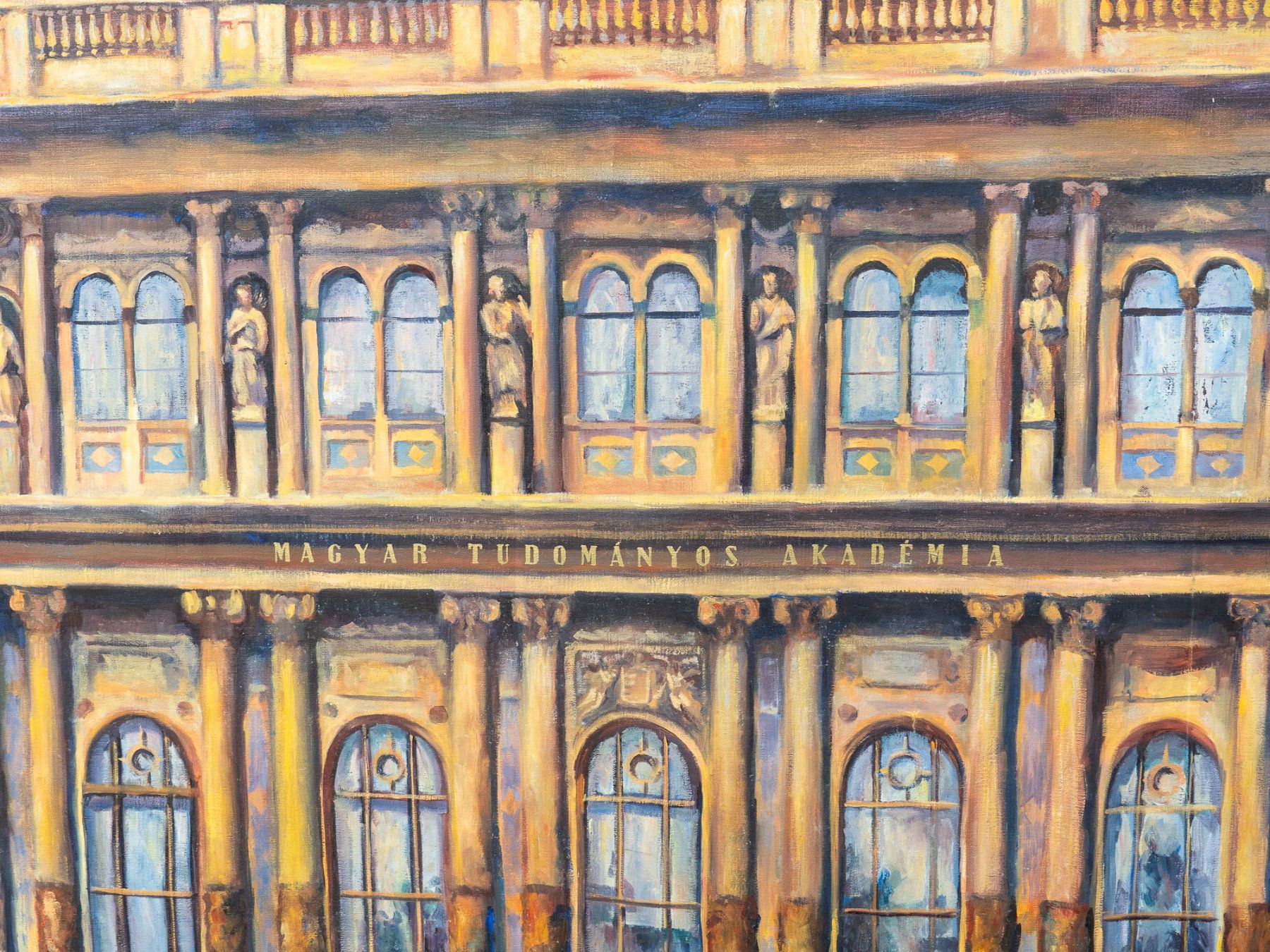 Tableaux: Acrylbild Budapest - sehr gross - Ref. 07/06 – D'occasion à Au ZH par BrockiAu 7