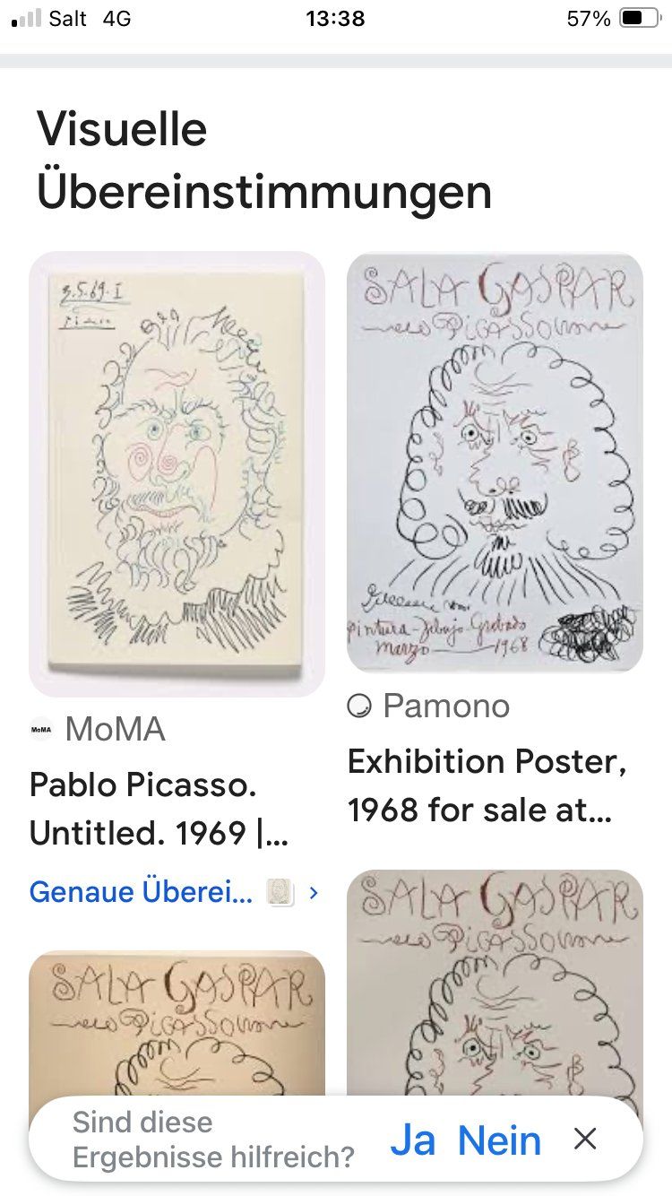 Grafica & Litografie: Picasso, Lithographie, Nummer 51/100 – Usato da Luzern venduto da rup_r6cz 1