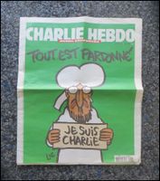 CHARLIE HEBDO -- journal irrespondable -- Satirezeitschrift