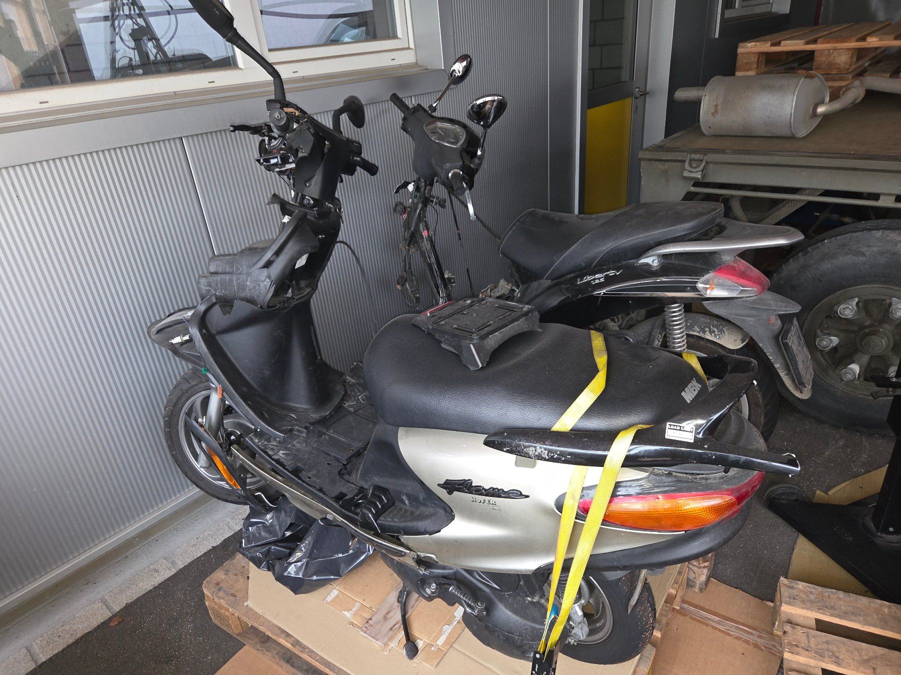 MBK Scooter: Unfallmororrad MBK XC125 – Usato da Wattwil venduto da toggi1980 3