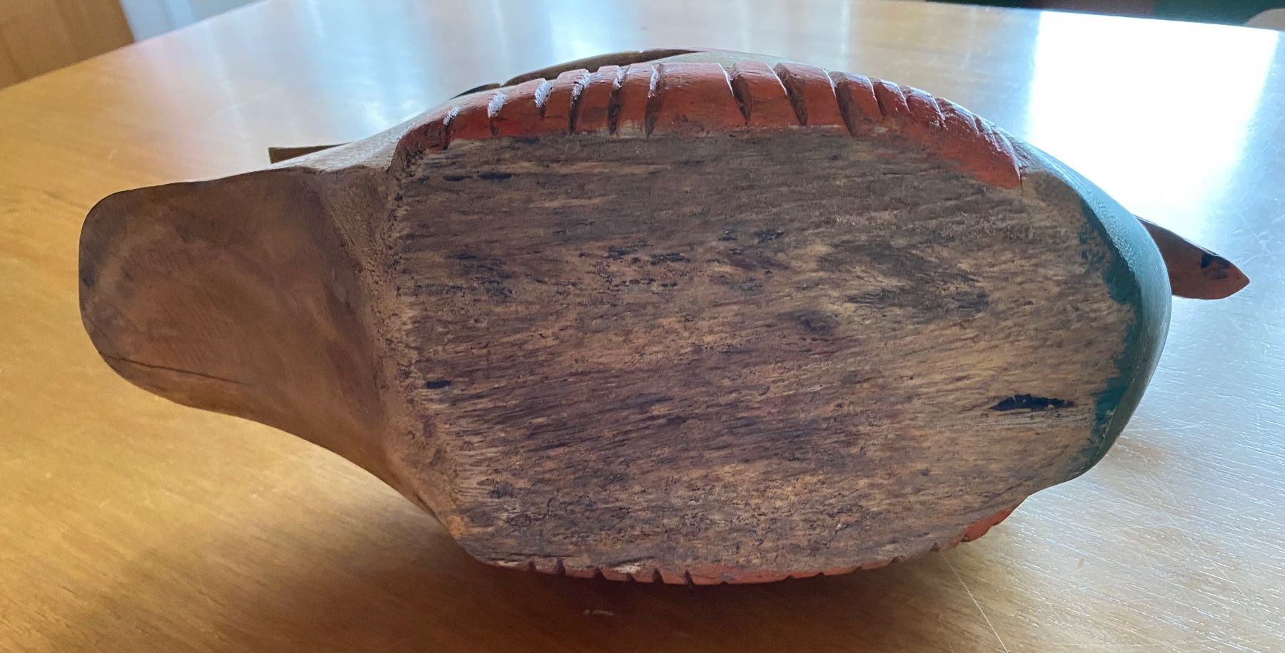 Statuette: Ente Holz, farbig, alt – Usato da Rosshäusern venduto da Reb_87sr 6