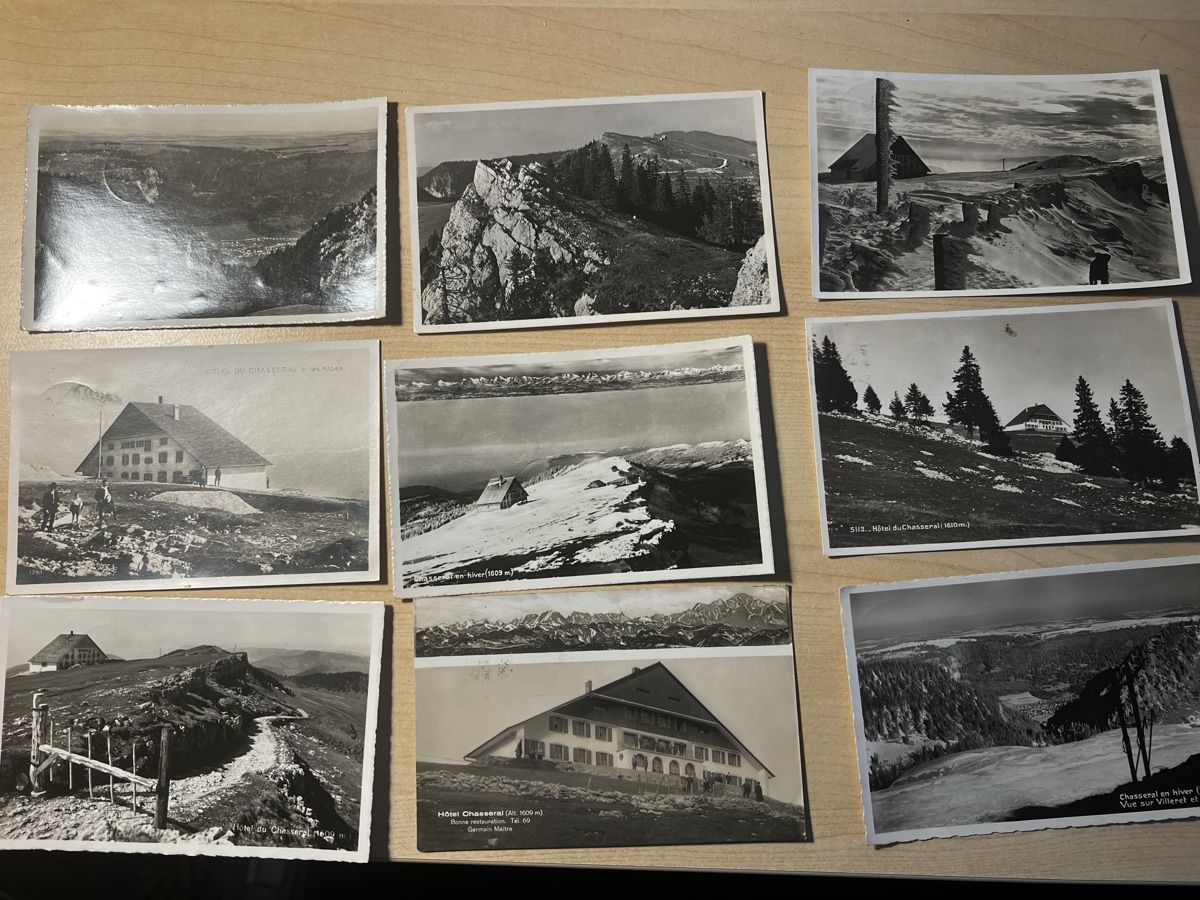 Cartoline postali: Chasseral AK Lot – Usato da Ipsach venduto da Be44