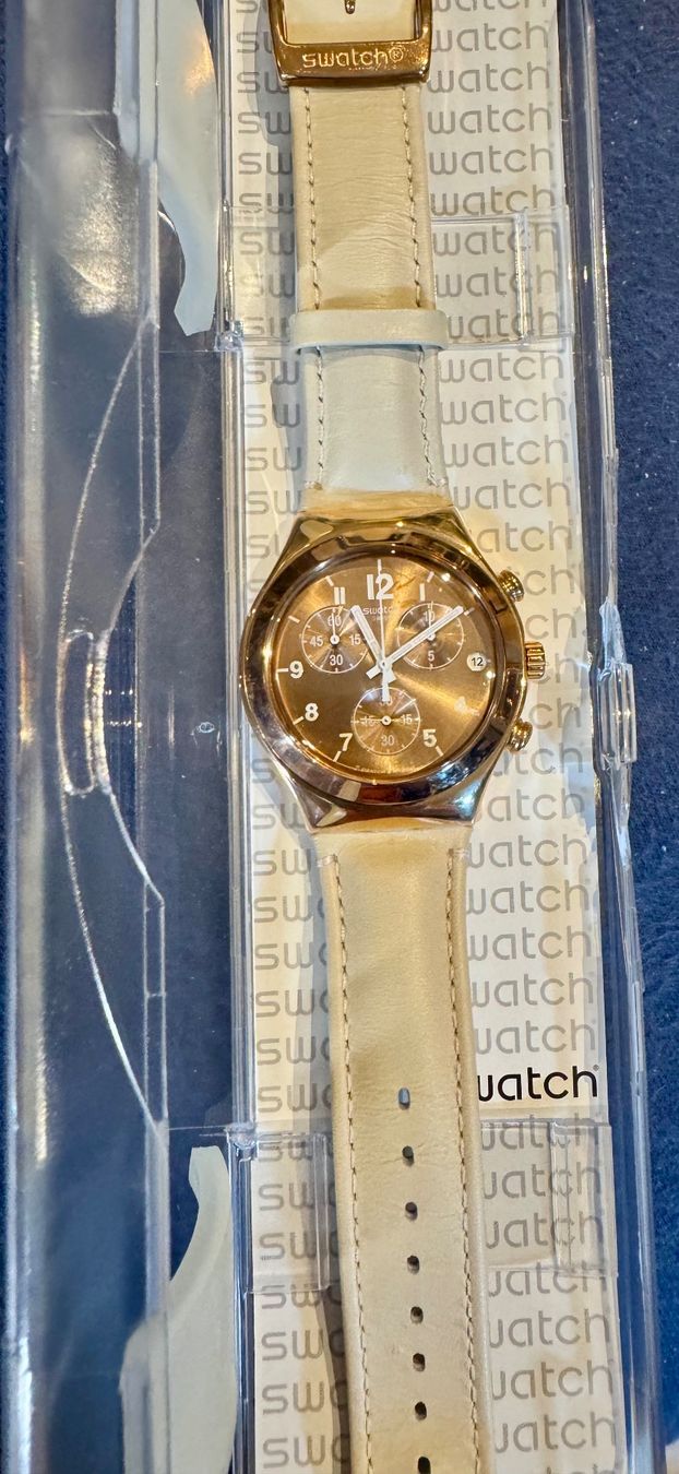 Swatch Orologi: **** SWATCH CHRONO IRONY YCG416 ESSENTIAL **** – Nuovo e nell'imballaggio originale da Giumaglio venduto da soloemi 7