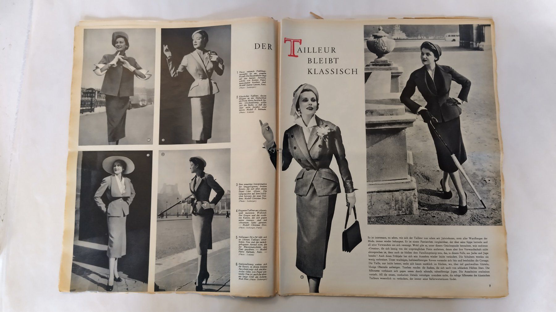 Riviste & Magazine: sie + er 1950 / Gefaltet ab Fr. 8.- / Mode Sondernummer – Usato da Bellach venduto da JingleJerry 8