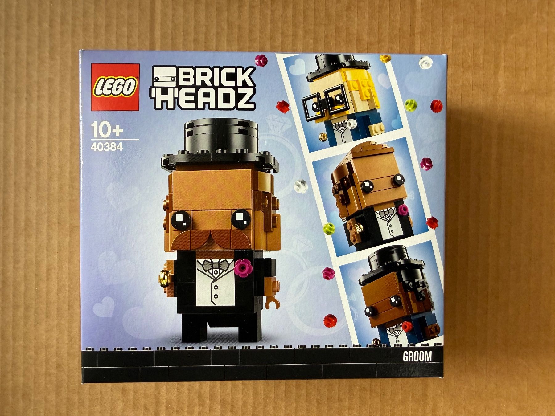 Lego Kit di costruzioni: Lego Brickheadz 40384 Bräutigam – Nuovo e nell'imballaggio originale da Basel venduto da zekzek