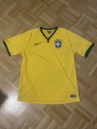 Brasil Fussball Trikot Grösse L Nike 