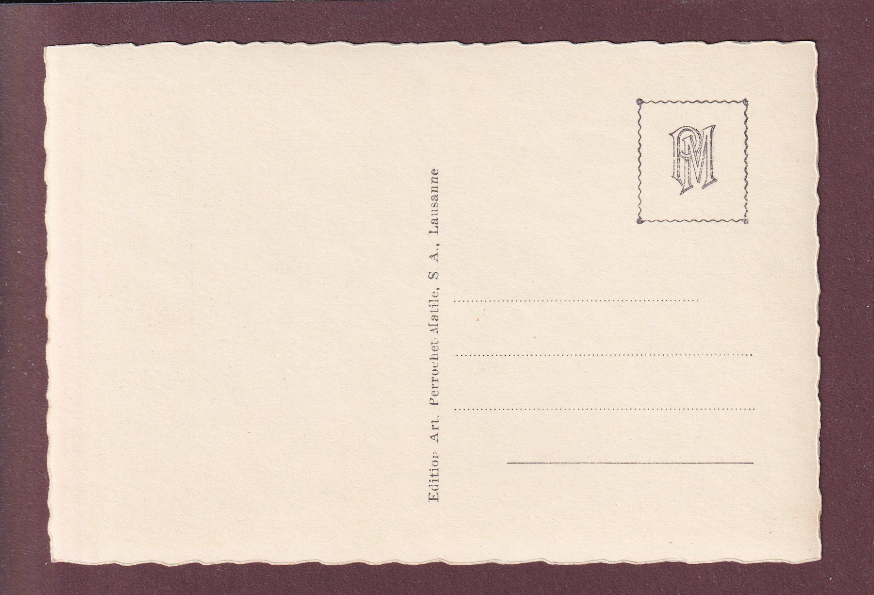 Cartoline postali: AVENCHES - Maison de repos CONSTANTINE - Parc – Usato da Pully venduto da nicecards 1