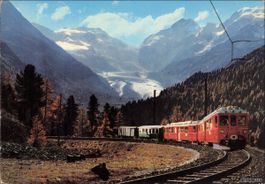 Bahn // Gruppo del Bernina Morteratsch // RhB Zug