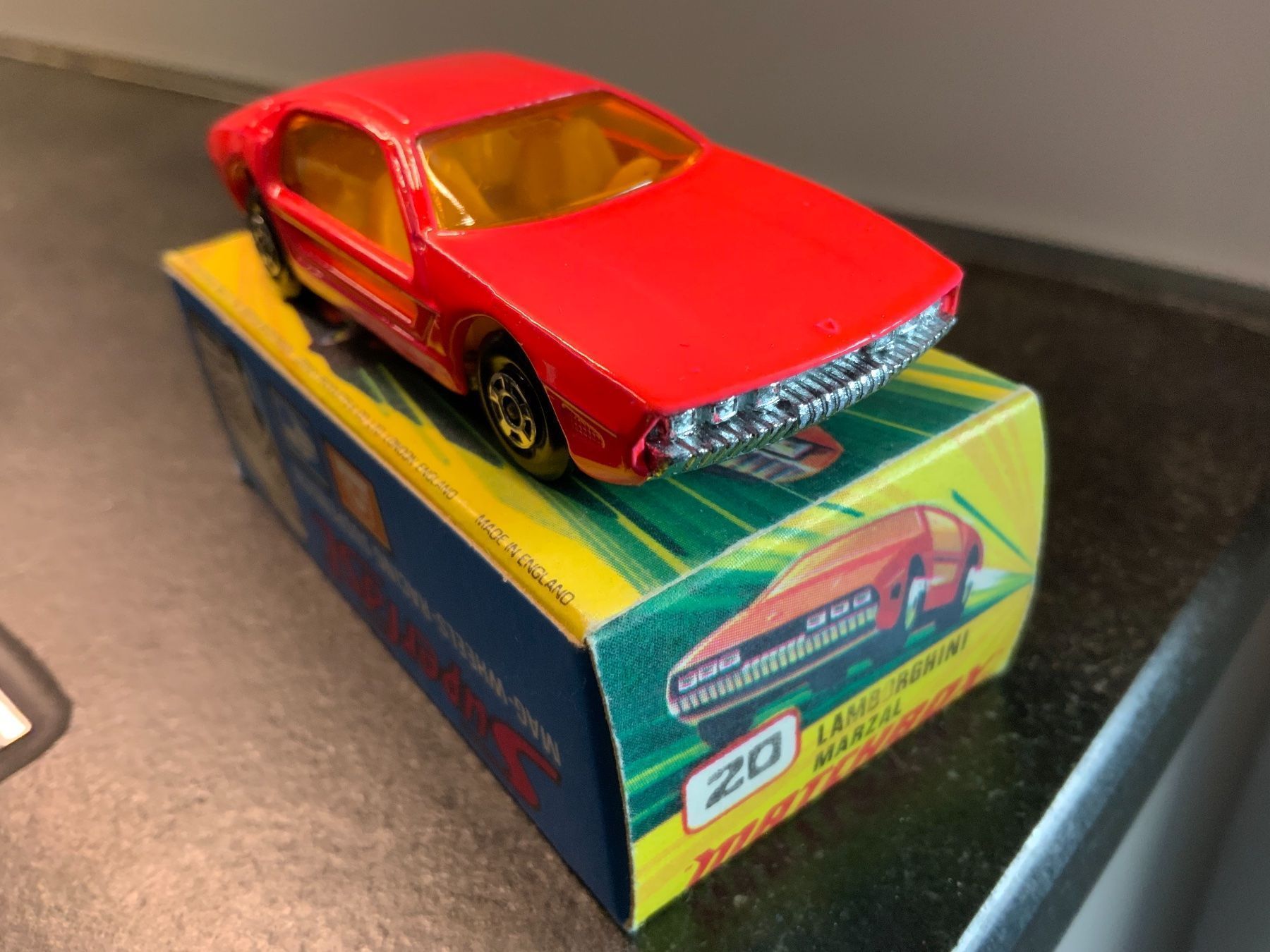 Matchbox Modellini d'auto: MATCHBOX Nr. 20, Lamborghini Marzal – Nuovo e nell'imballaggio originale da Erlenbach im Simmental venduto da Model_box