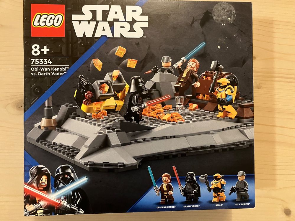 Lego Star Wars 75334 Obi-Wan vs Darth Vader OVP (Neu und ...