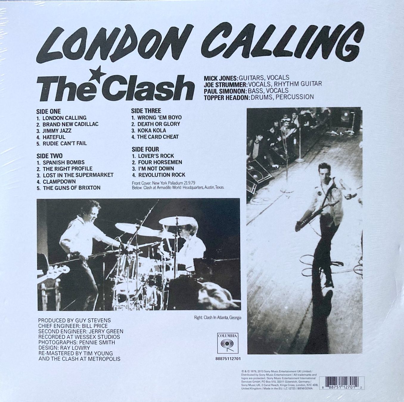 Dischi in vinile: THE CLASH - LONDON CALLING – Nuovo e nell'imballaggio originale da Bottens venduto da hotter-than-hell 1
