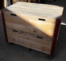 2x SBB Palettenrahmen mit Deckel & EPAL Palette