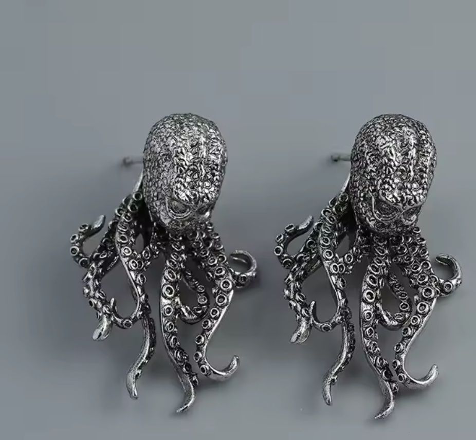 Orecchini pendenti & Orecchini a lobo: Octopus Ohrringe – Nuovo e nell'imballaggio originale da Gams venduto da Mariawicca 1