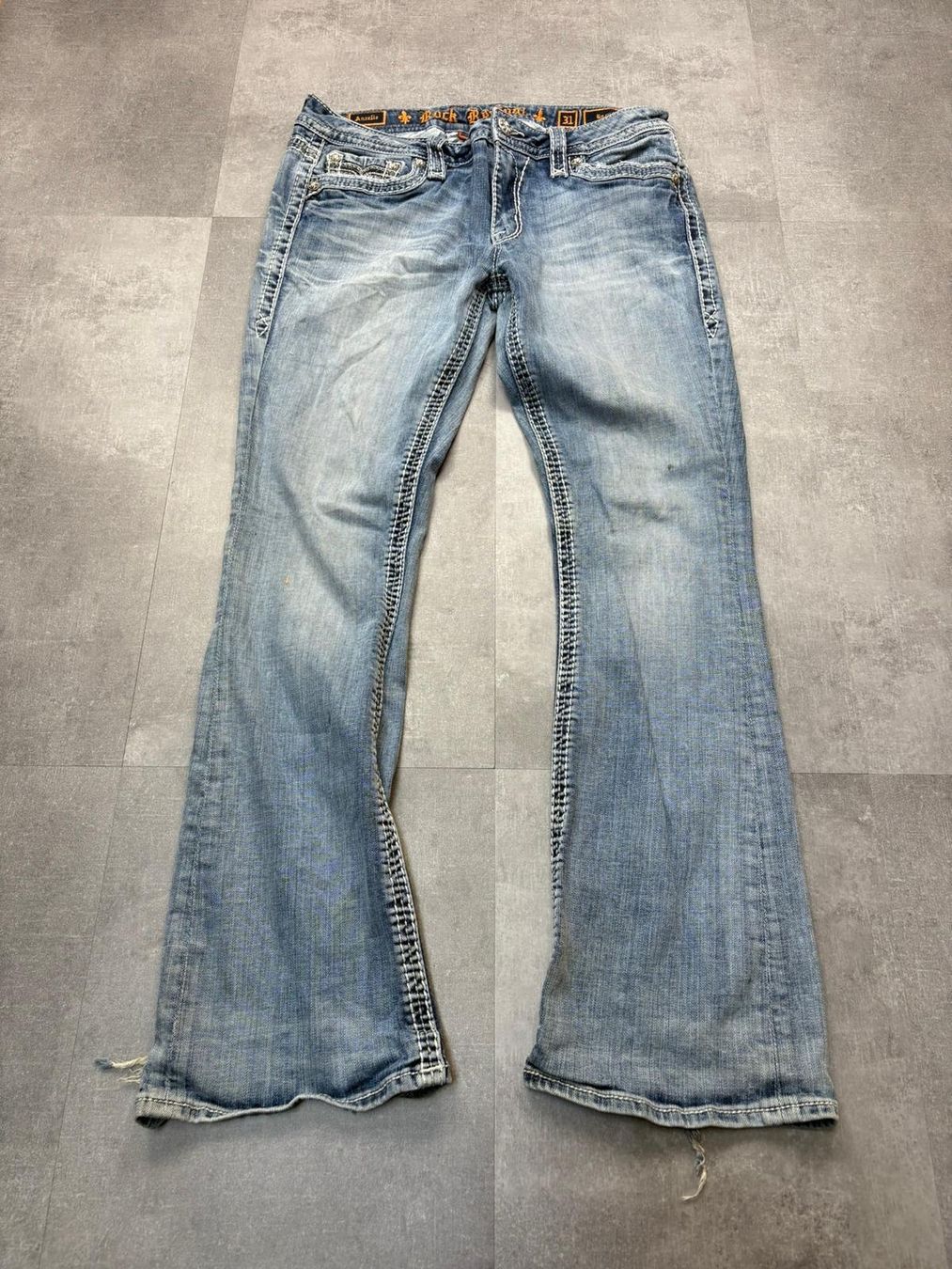 Jeans: Rock Revival Bootcut Flared Jeans - Grösse L/31 – Usato da Werdenberg venduto da hase.vintage 2