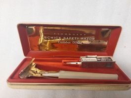 Schick Golden 500 vintage safety razor (collector's item)