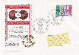 Tag der Briefmarke 1987, Zurzach, Umschlag