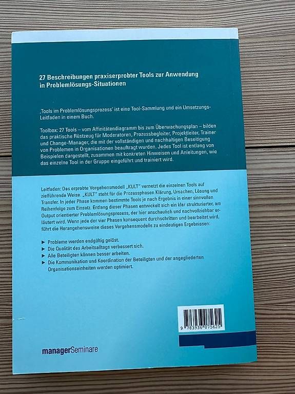 Libri: Tools im Problemlösungsprozess – Nuovo e nell'imballaggio originale da Aarau venduto da vio_lrn7 1
