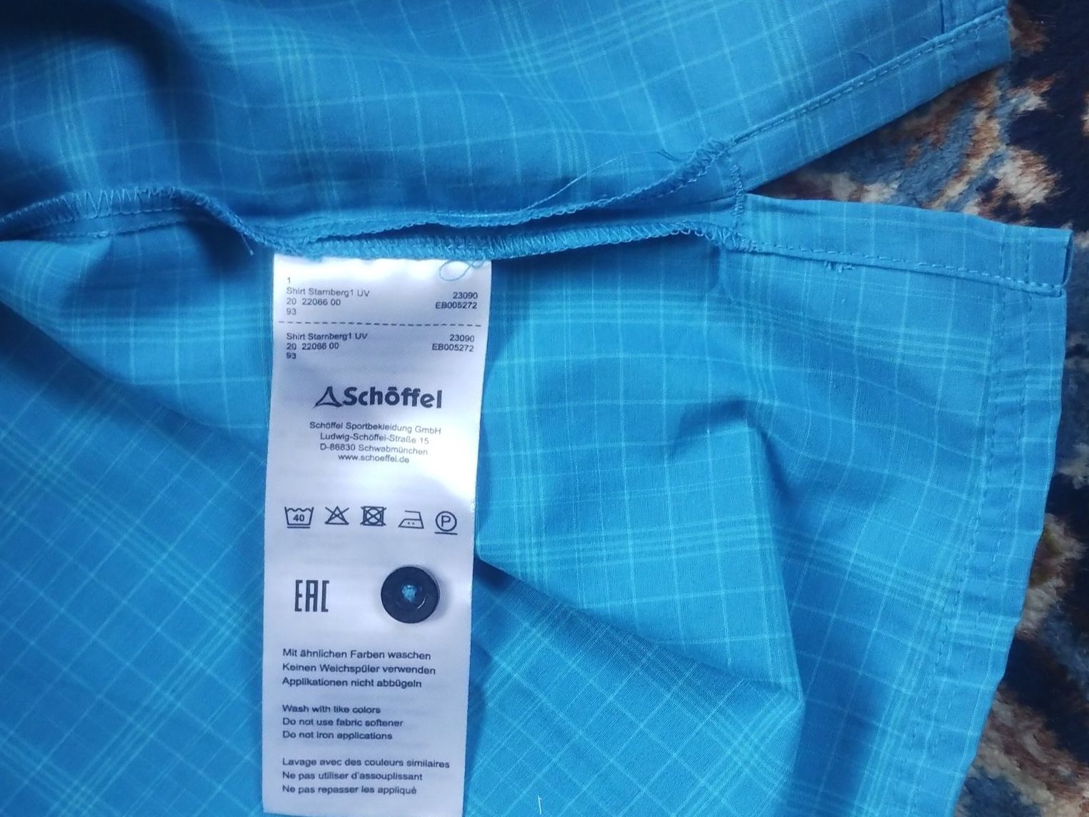 Schoeffel Camicie: Hemd kurzarm vom Schöffel Grösse M neu! – Usato da Schiers venduto da bak007 3