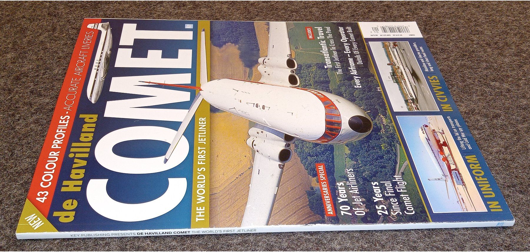 Riviste & Magazine: DE HAVILLAND COMET - The World's First Jetliner – Usato da Hätzingen venduto da memory-lane