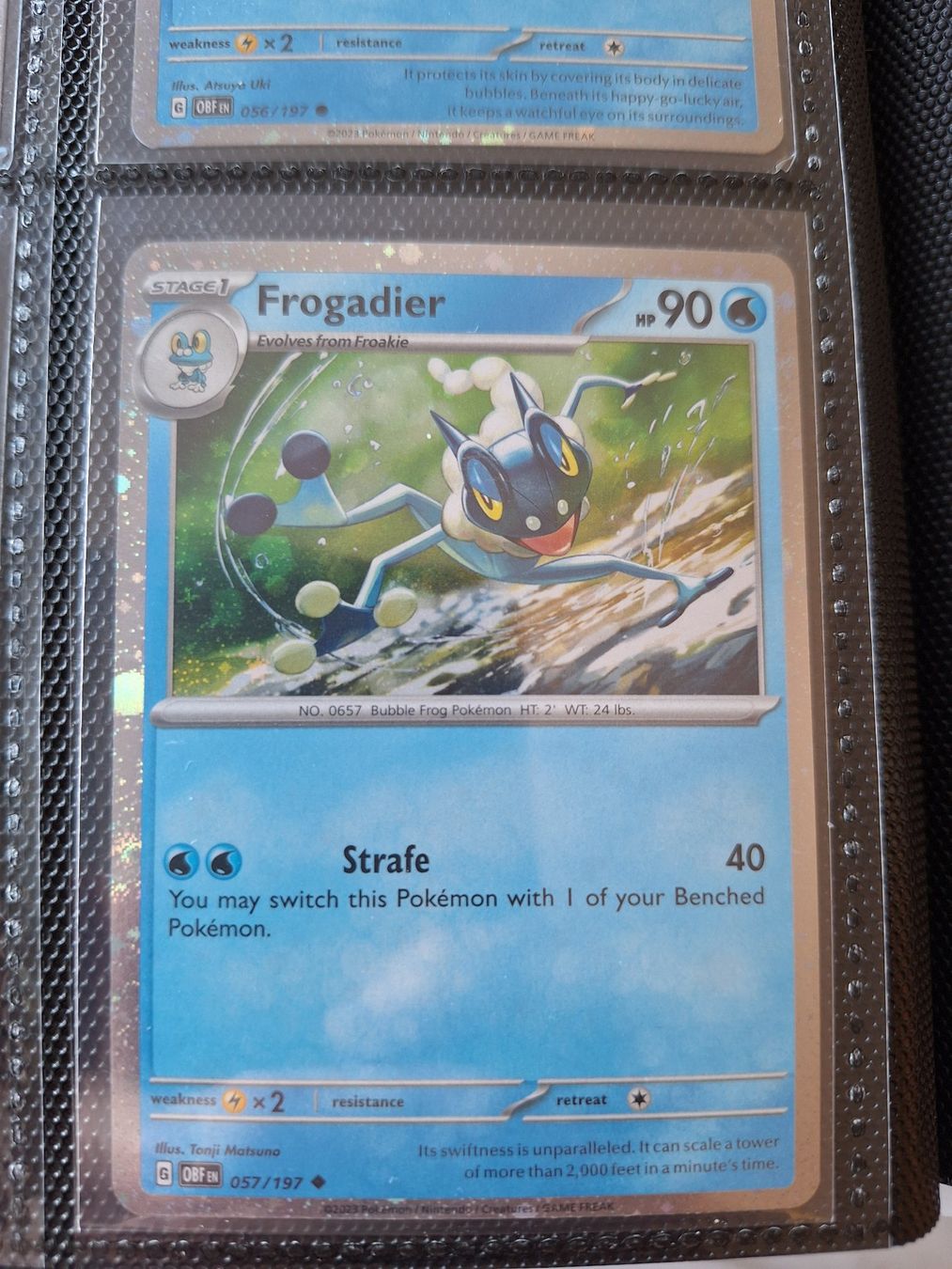 Pokémon Carte collezionabili: Frogadier - Promo – Usato da Altstätten SG venduto da GGsGameshop