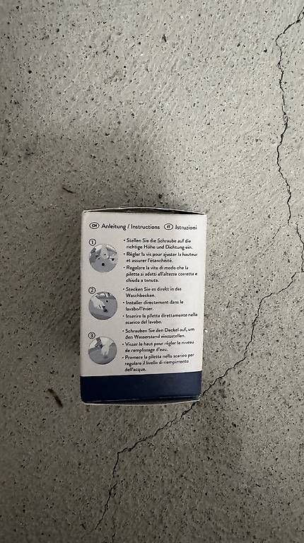 Spülbecken & Waschbecken: Waschbeckenstöpsel - neu – Neu und originalverpackt aus Schlieren von _lgv 1