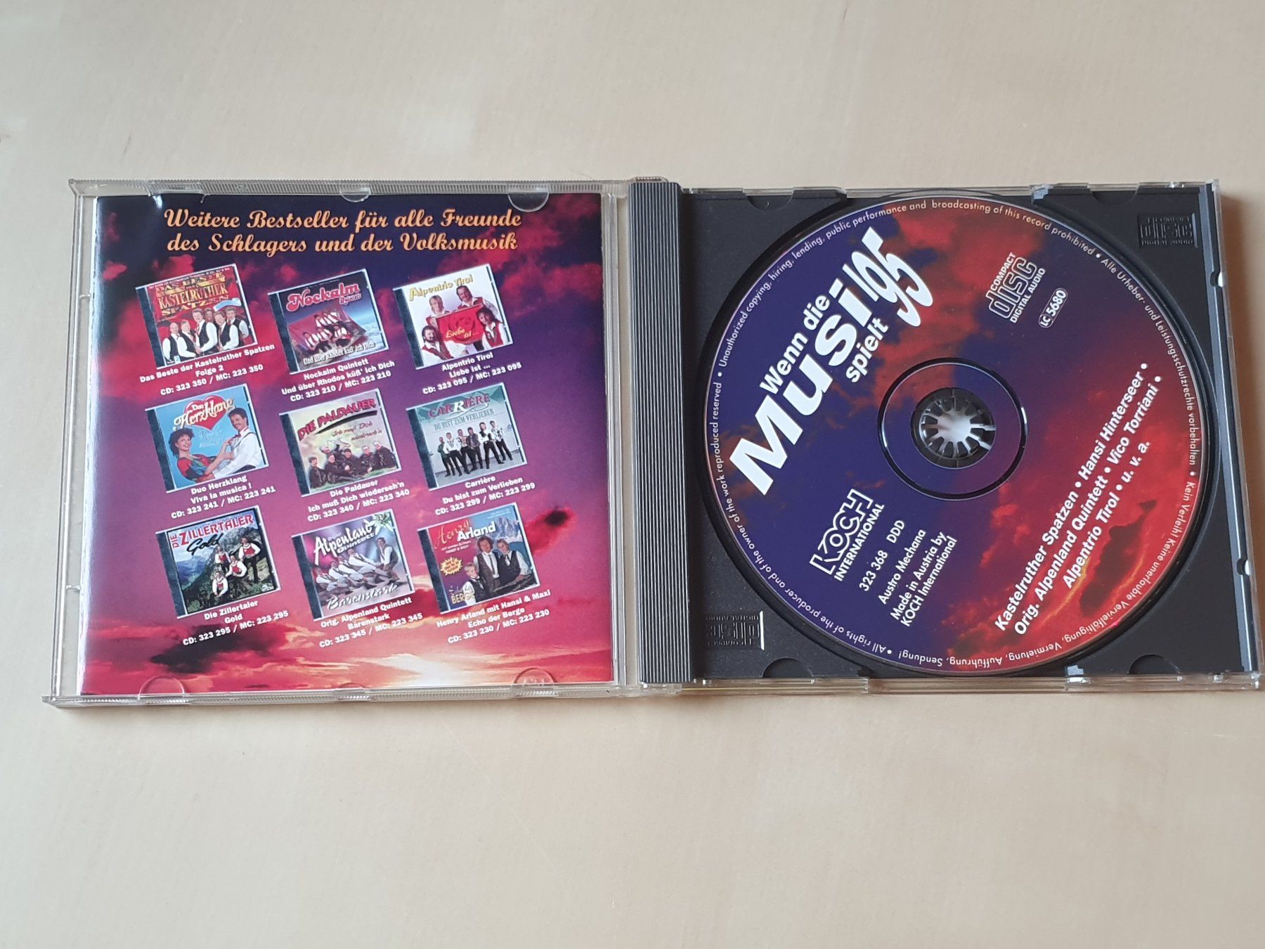 CD: Wenn die Musi spielt 95 – Usato da Stansstad venduto da collectorsshop 2