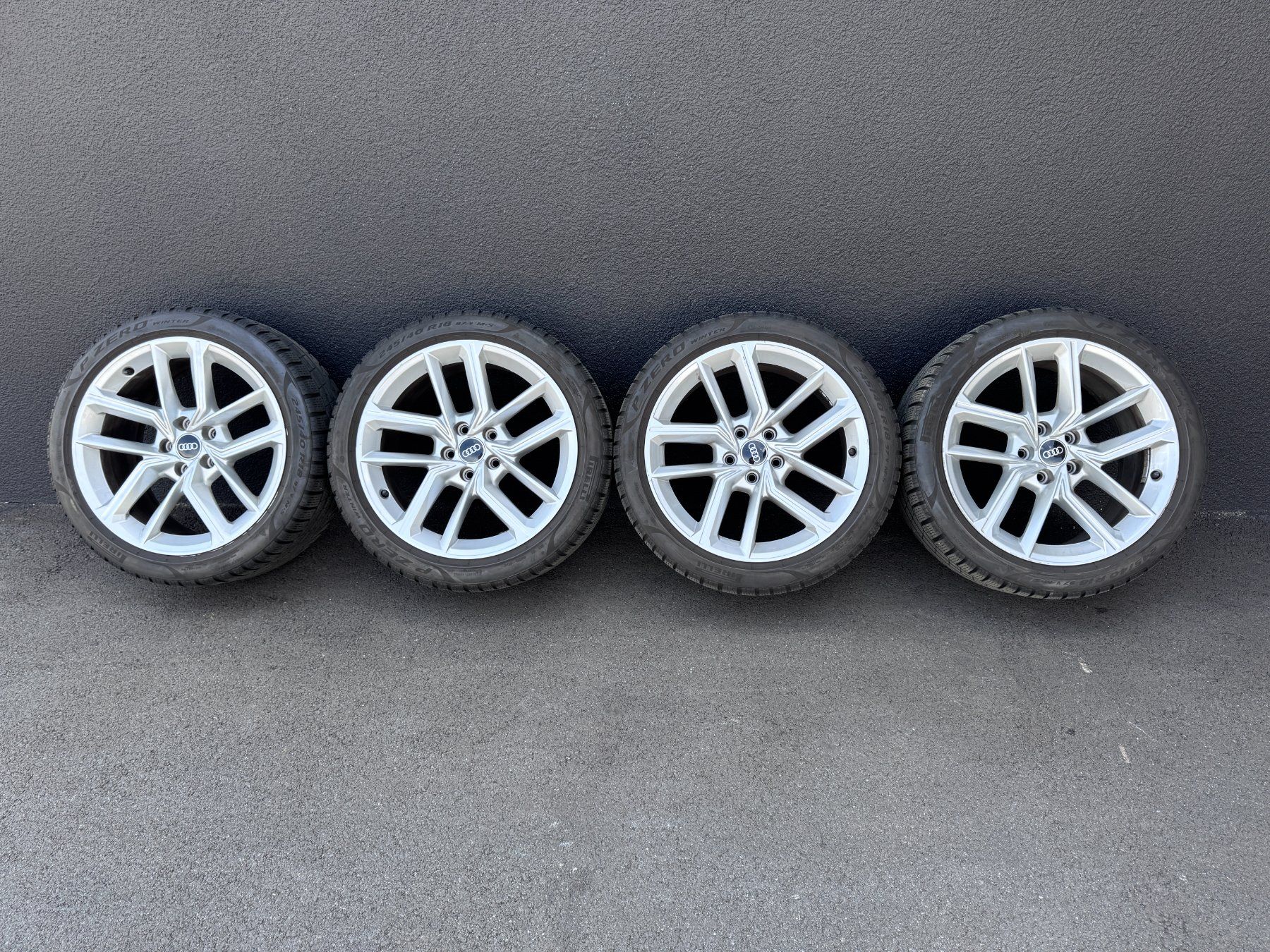 Audi Pneumatici & Ruote complete: 4 X 18 Zoll Audi A5 Winterräder – Usato da Altstätten venduto da TM-Auto 1