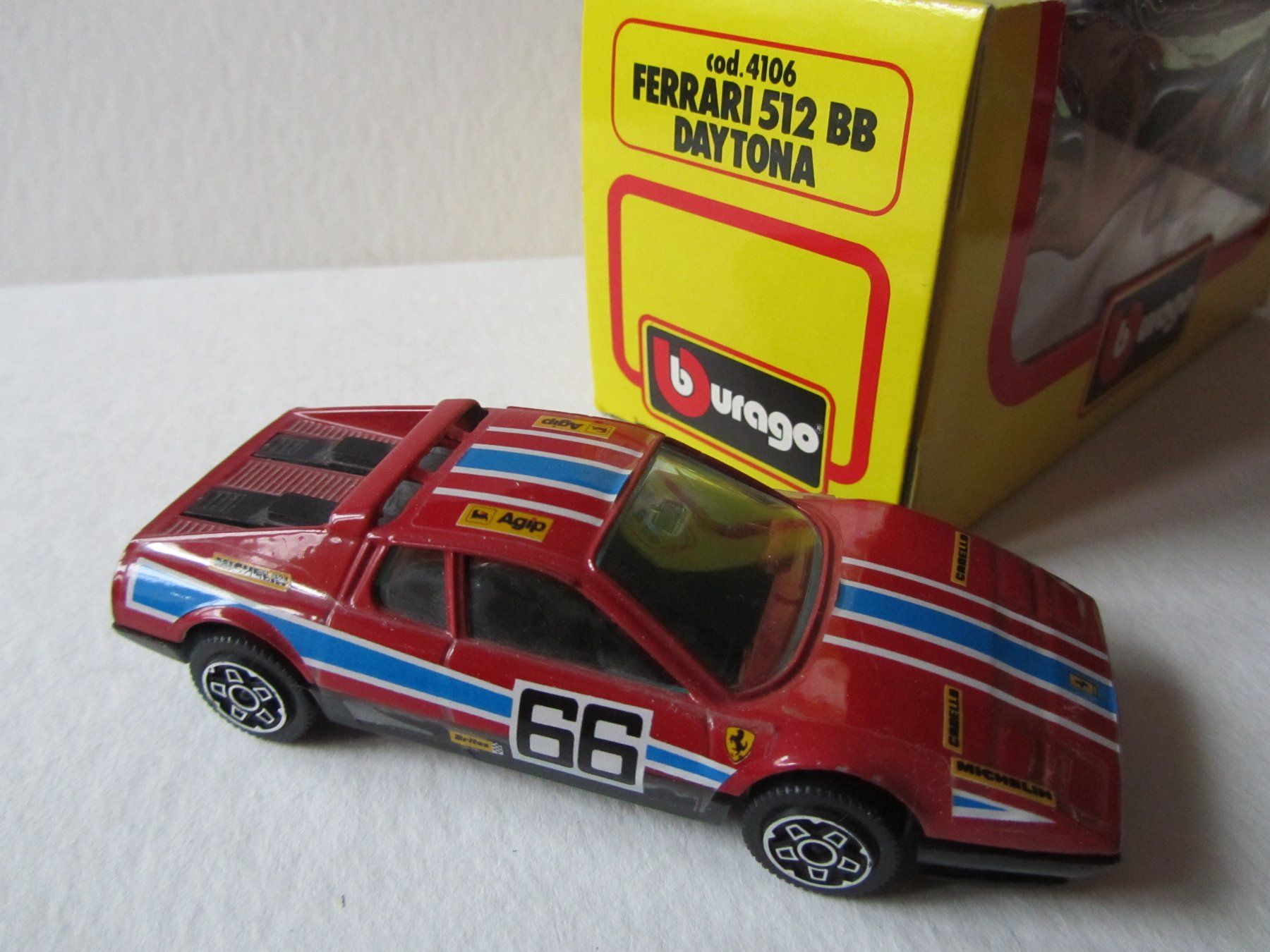 Bburago Modellini d'auto: Ferrari 512 BB Daytona, Burago, Mst 1:43 – Usato da Weiningen ZH venduto da dietsch57 1