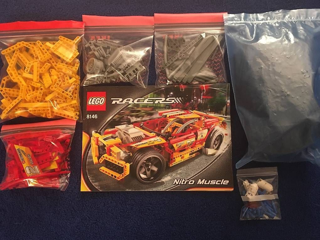 LEGO® Racers Nitro Muscle 8146, mit Originalbauanleitung (Gebraucht) in ...