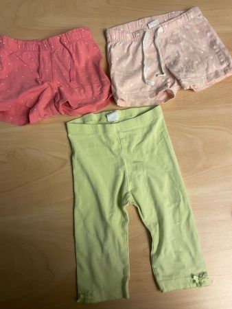 3 H&M Shorts/Leggins Gr.74