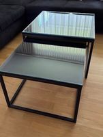 Couchtisch Schwarz 2er Set
