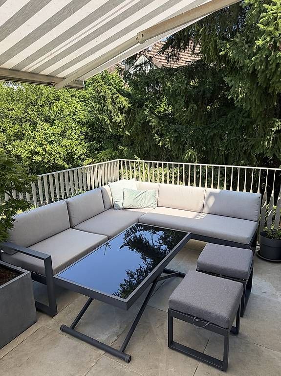 Sofas: Outdoor Lounge anthrazit Set – Gebraucht aus Hombrechtikon von Lara01