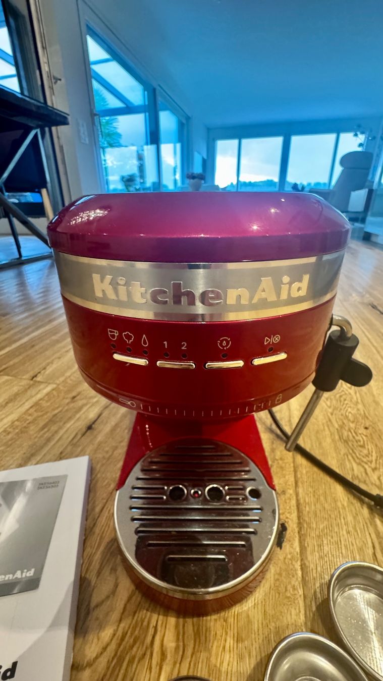 Kitchenaid Macchine per caffè & Macchine per espresso: KITCHENAID 5KES6503ECA ARTISAN Espressomaschine – Usato da Stallikon venduto da moneymetty 6