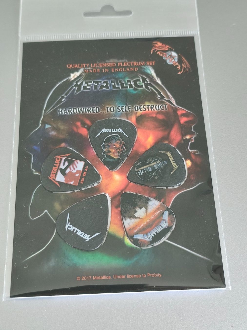 Strumenti musicali: Metallica Plectrum Pack - Hardwired to self-destruct – Nuovo (secondo la descrizione) da Zofingen venduto da noise123 1