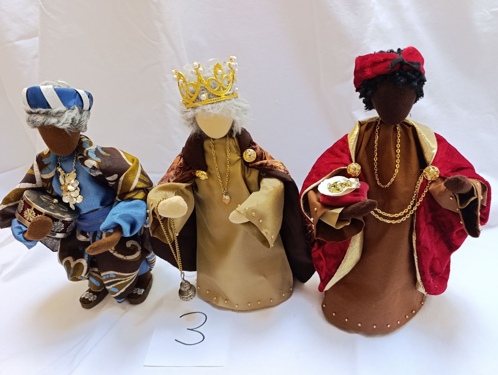 Statuette: Schwarzenberger Krippefiguren drei Könige – Nuovo (secondo la descrizione) da Oberarth venduto da sil_9dfs 1