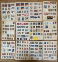 Briefmarken aus aller Welt Sammlung