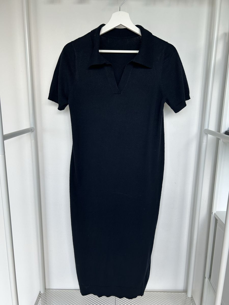 Vestiti: Dunkelblaues Strickkleid – Usato da Niederwangen BE venduto da Chill_Out