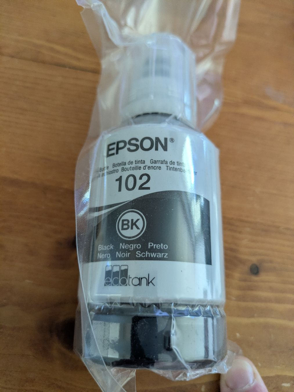 Sonstiges Schreiben & Zeichnen: Epson 102 Ecoltank Schwarz Tinte neu – Neu und originalverpackt aus Hessigkofen von Aendu1976