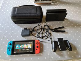 Nintendo switch 1 + accessoires + jeux