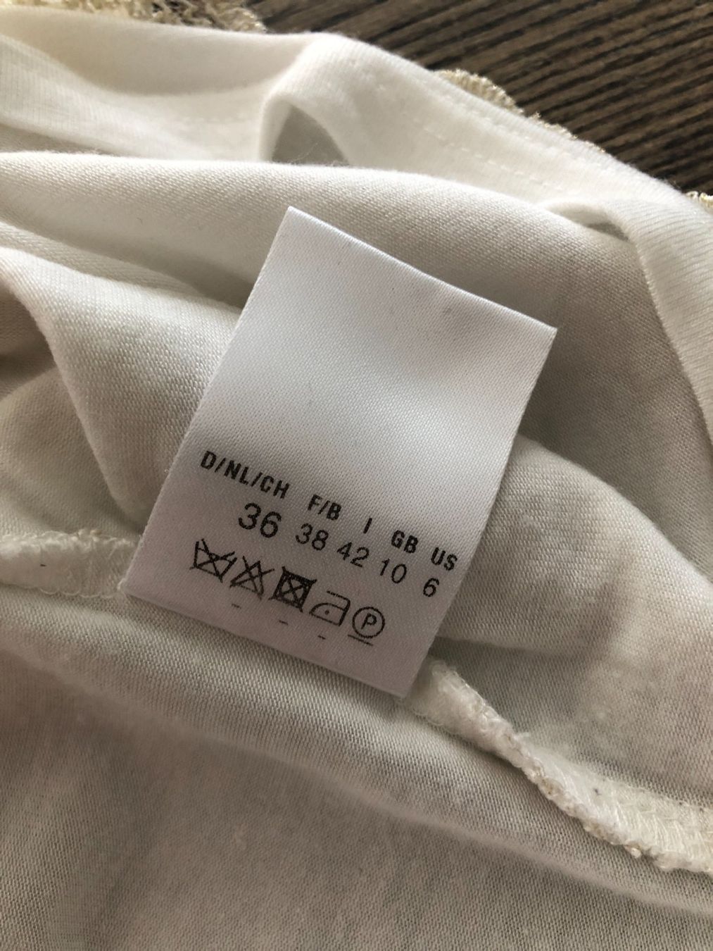 Top: Top Bluse Spitze Gr 36 Young Couture by Barbara Schwarzer – Usato da Berg am Irchel venduto da Zweiti_Chance 6