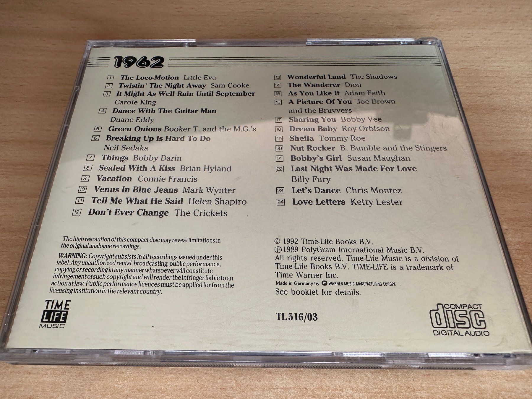 CDs: N2 Various – 1962 – Gebraucht aus Rikon im Tösstal von Alpenmutz 1