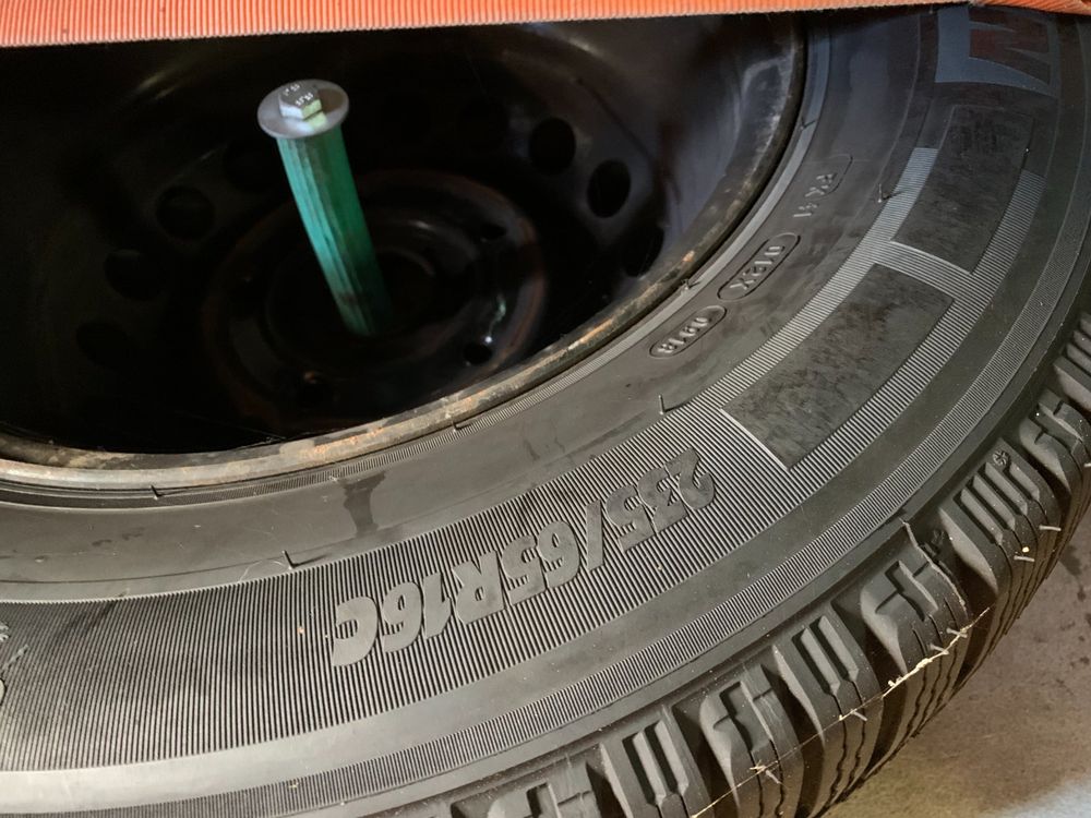 4 Stahlfelgen mit Winterpneu zu Ford Transit BJ 2016 | Kaufen auf Ricardo