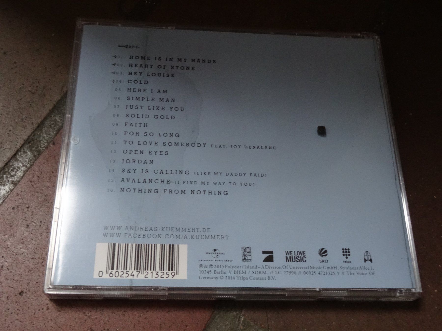 CDs: Andreas Kümmert - Here i Am CD – D'occasion à Olten par Disc-Ausverkauf 1