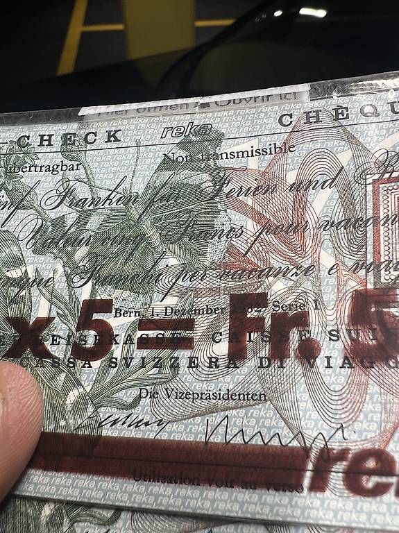 Banconote: Chèques Reka décembre 1982 paquet scellé de 50.- – Usato da Fleurier venduto da danimani