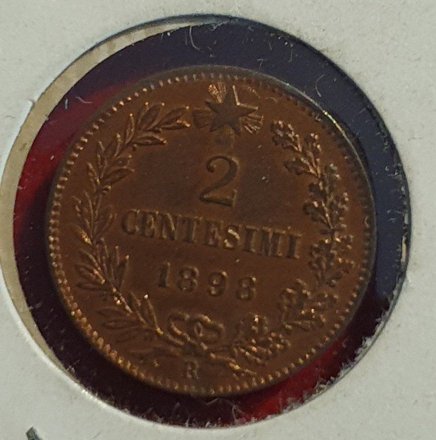 Tutti le monete: 2 Centesimi 1898 – Usato da Egerkingen venduto da Acc1